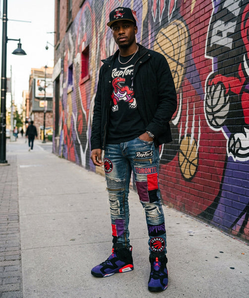 *TORONTO RAPTORS* Snapback Hats by Michell and Ness (Adjustable Fit)