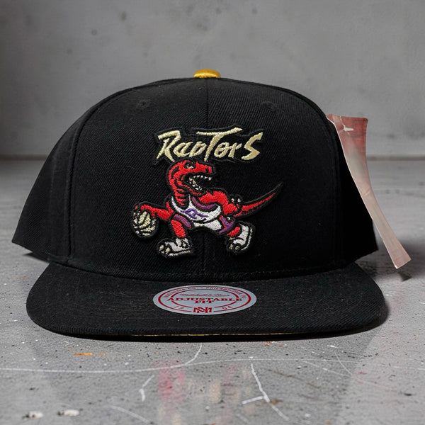 *TORONTO RAPTORS* Snapback Hats by Michell and Ness (Adjustable Fit)