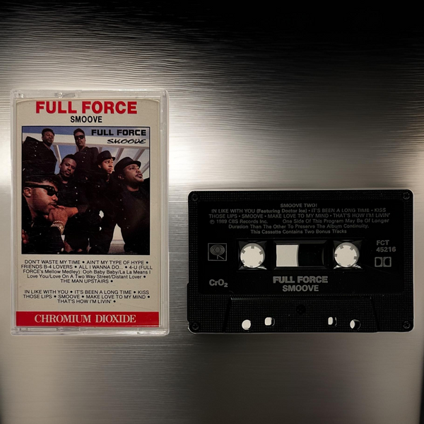 •FULL FORCE ~ SMOOVE• ~1989 OG PRESSING~ (CASSETTE TAPE)