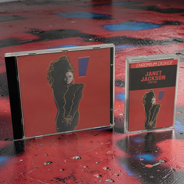 •JANET JACKSON ~ CONTROL• ~1986 OG CANADIAN PRESSINGS~ (CD & CASSETTE TAPE)