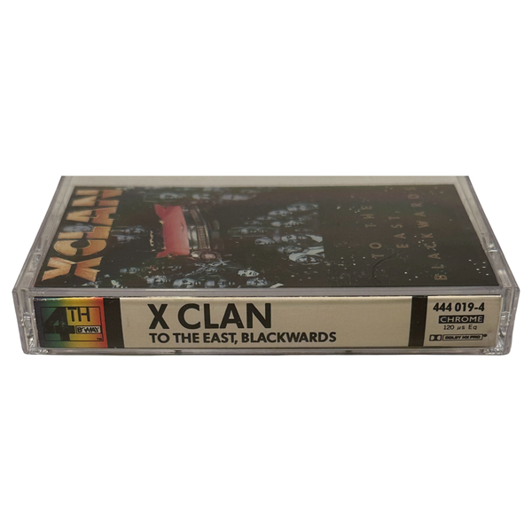 •X-CLAN - TO THE EAST, BLACKWARDS• ~1990 OG PRESSING~ (CASSETTE TAPE)