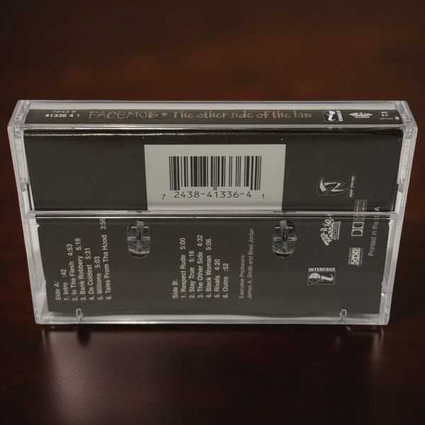 •FACEMOB - THE OTHER SIDE OF THE LAW• ~1996 OG PRESSING~ (CASSETTE TAPE)