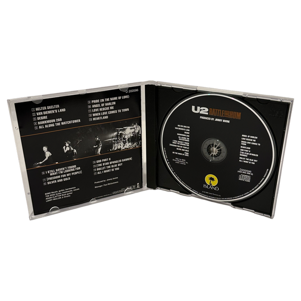 •U2 - RATTLE & HUM• ~1988 OG CANADIAN PRESSINGS~ (CD & CASSETTE TAPE)