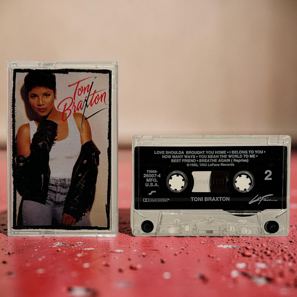 •TONI BRAXTON ~ TONI BRAXTON• ~1993 OG PRESSINGS~ (CD & CASSETTE TAPE)