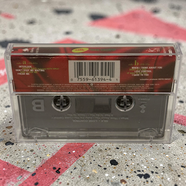 •SILK ~ LOOSE CONTROL• ~1992 OG PRESSINGS~ (CD & CASSETTE TAPE)