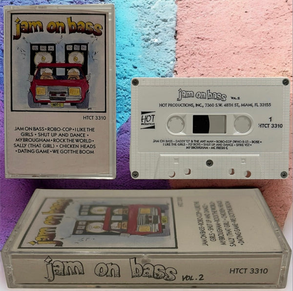 •JAM ON BASS - VOL.2• ~1988 OG PRESSING~ (CASSETTE TAPE)