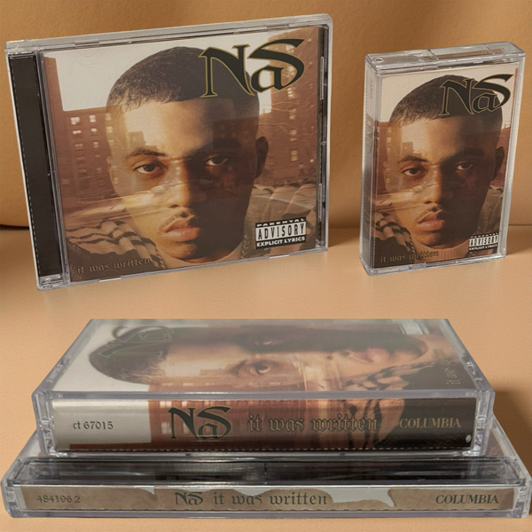 •NAS - IT WAS WITTEN• ~1996 OG CANADIAN PRESSINGS~ (CD & CASSETTE TAPE)