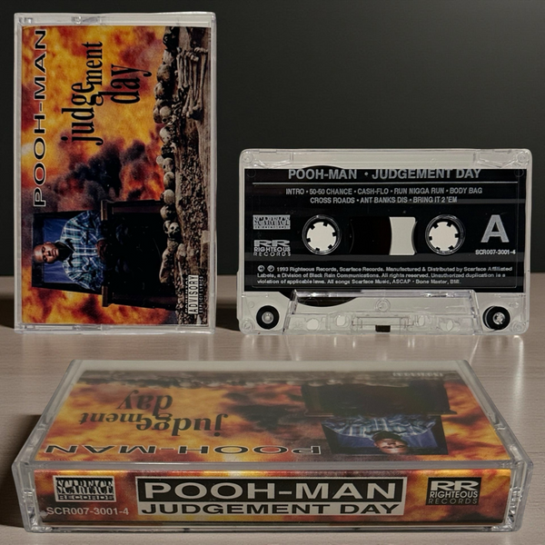 •POOH-MAN - JUDGEMENT DAY• ~1993 OG PRESSING~ (CASSETTE TAPE)