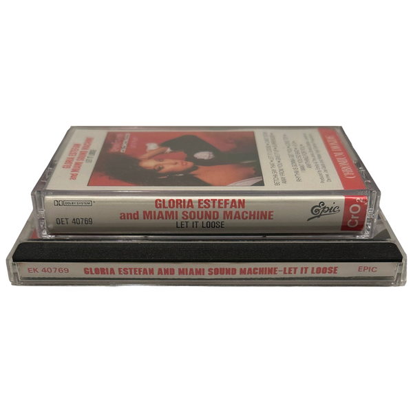 •GLORIA ESTEFAN AND MIAMI SOUND MACHINE ~ LET IT LOOSE• ~1987 OG CANADIAN PRESSINGS~ (CD & CASSETTE TAPE)