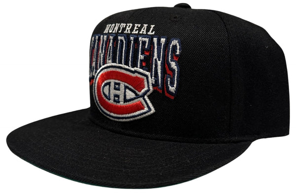 *Montreal Canadiens* snapback hats by Mitchell & Ness