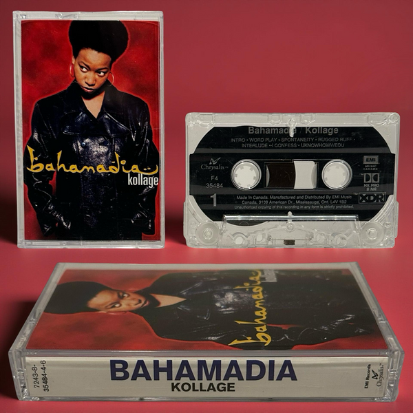 •BAHAMADIA - KOLLAGE• ~1996 OG CANADIAN PRESSING~ (CASSETTE TAPE)