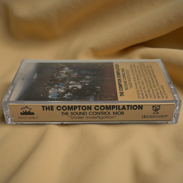 •THE COMPTON COMPILATION - THE SOUND CONTROL MOB “UNDER INVASION”• ~1989 OG PRESSING~ (CASSETTE TAPE)