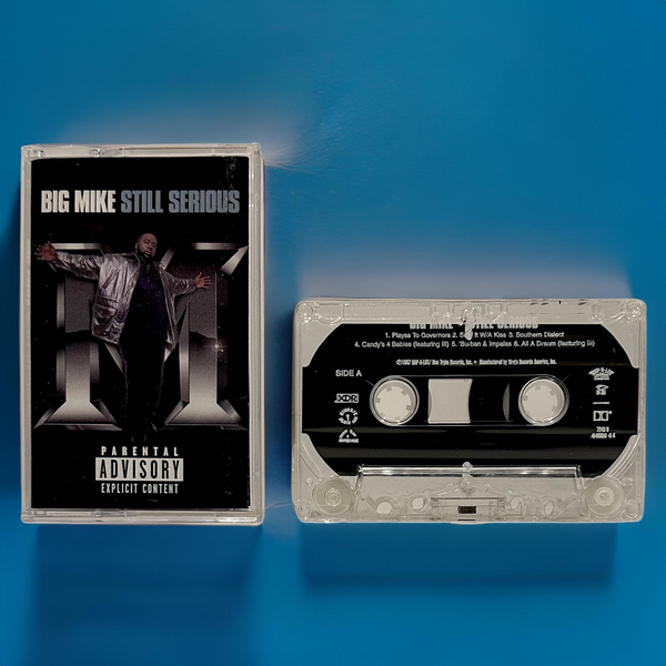 •BIG MIKE ~ STILL SERIOUS• ~1997 OG PRESSING~ (CASSETTE TAPE)