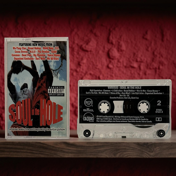 •SOUL IN THE HOLE - THE SOUNDTRACK• ~1997 OG CANADIAN PRESSING~ (CASSETTE TAPE)