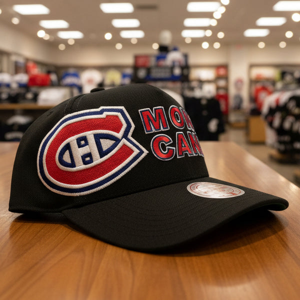 *Montreal Canadiens* ~Pro Pinch Fit SnapBack Hats by Mitchell & Ness~