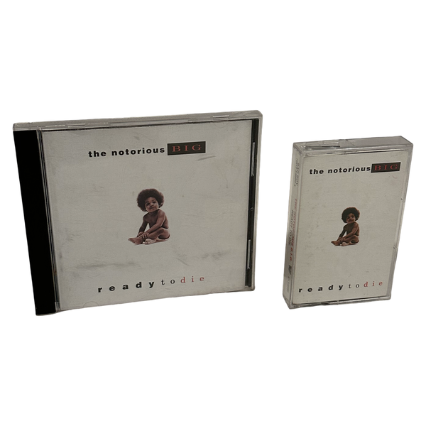 •THE NOTORIOUS B.I.G. - READY TO DIE• ~1994 OG PRESSINGS~ (CD & CASSETTE TAPE)