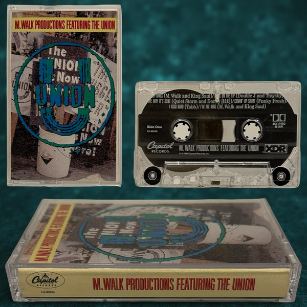 •M.WALK PRODUCTIONS PRESENTS - THE UNION• ~1989 OG PRESSING~ (CASSETTE TAPE)