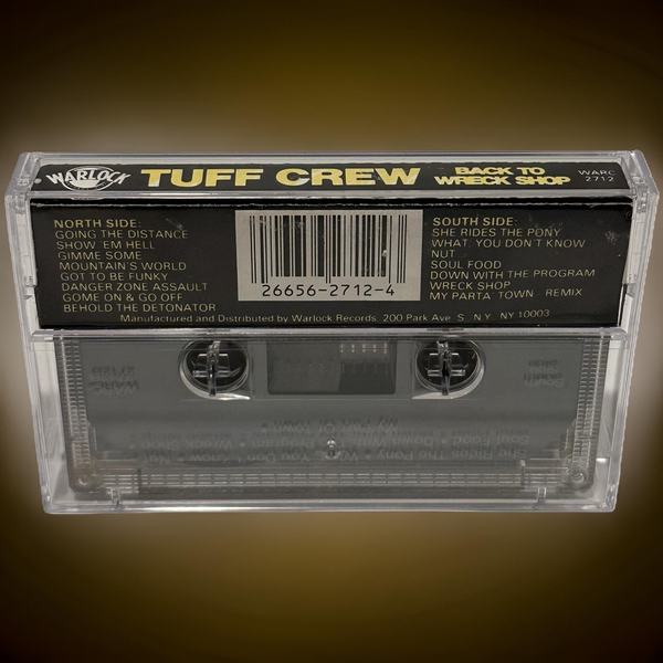 •TUFF CREW ~ BACK TO WRECK SHOP• ~1989 OG PRESSING~ (CASSETTE TAPE) (2)