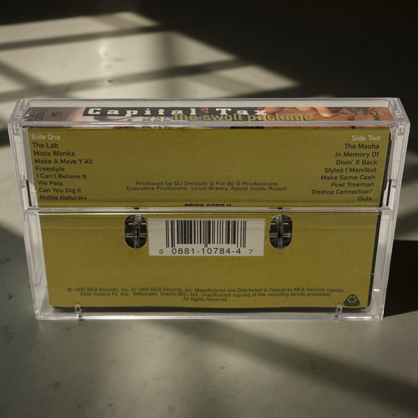 •CAPITAL TAX - THE SWOLL PACKAGE• ~1993 OG CANADIAN PRESSING~ (CASSETTE TAPE) (BLACK SHELL)