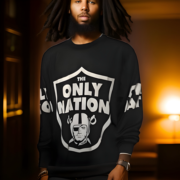^THE ONLY NATION^ ~RAIDERS~ LONG SLEEVE TEES