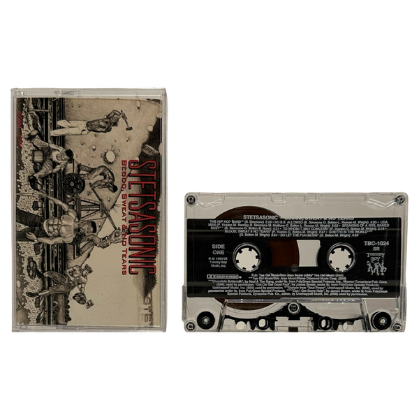 •STETSASONIC - BLOOD, SWEAT & NO TEARS• ~1991 OG PRESSINGS~ (CD & CASSETTE TAPE)