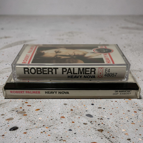 •ROBERT PALMER ~ HEAVY NOVA• ~1988 OG CANADIAN PRESSINGS~ (CD & CASSETTE TAPE)