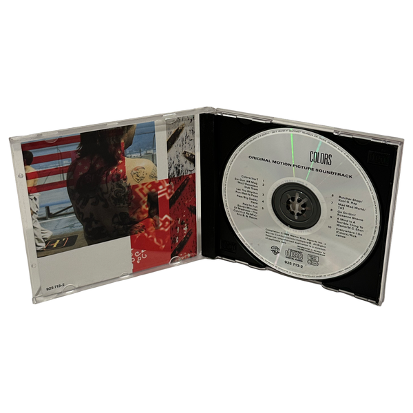 •COLORS - ORIGINAL MOTION PICTURE SOUNDTRACK• ~1988 OG CANADIAN PRESSING~ (CD & CASSETTE TAPE)