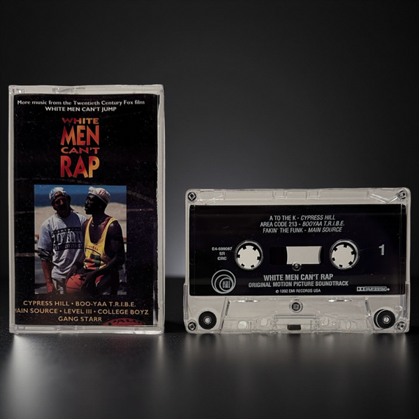 •WHITE MEN CAN’T RAP - MORE MUSIC FROM WHITE MEN CAN’T JUMP• ~1992 OG PRESSING~ (CASSETTE TAPE)