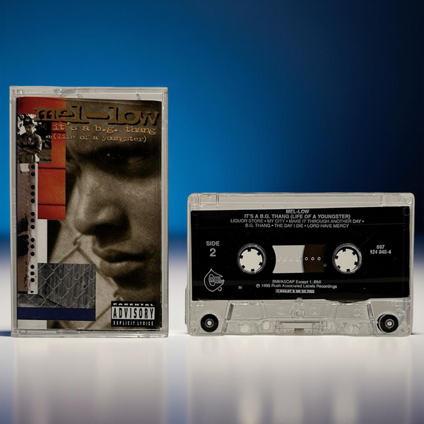 •MEL-LOW - IT’S A B.G. THANG (LIFE OF A YOUNGSTER) ~1995 OG PRESSING~ (CASSETTE TAPE)