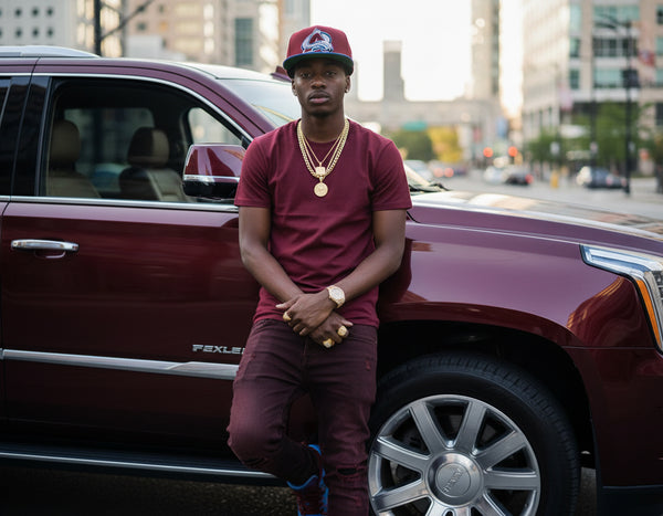 *Colorado Avalanche* snapback hats by Mitchell & Ness