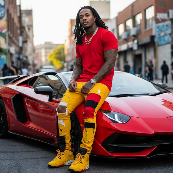 *COTTON BEST* (RED) COTTON T-SHIRTS