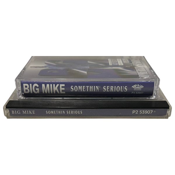 •BIG MIKE - SOMETHIN’ SERIOUS• ~1994 OG PRESSINGS~ (CD & CASSETTE TAPE)
