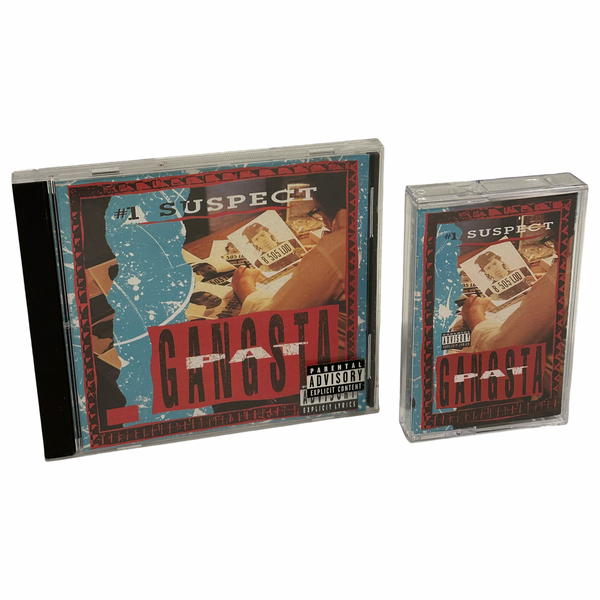 •GANGSTA PAT - #1 SUSPECT• ~1991 OG PRESSINGS~ (CD & CASSETTE TAPE)