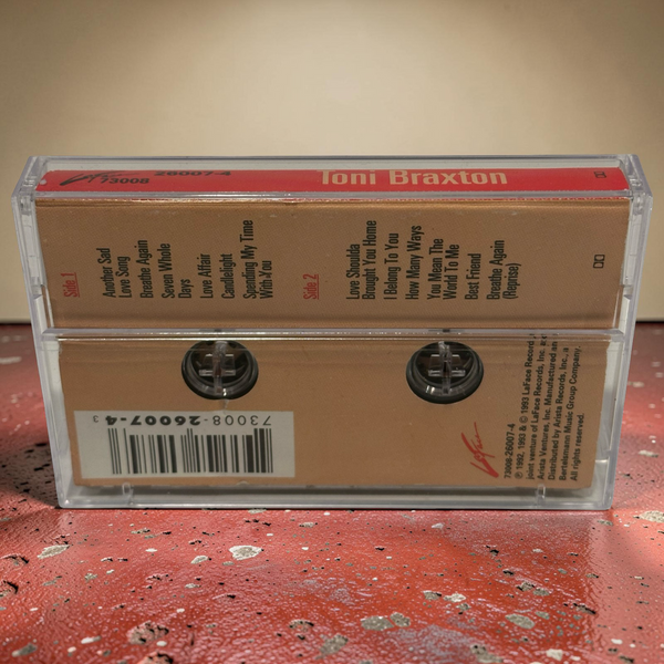 •TONI BRAXTON ~ TONI BRAXTON• ~1993 OG PRESSINGS~ (CD & CASSETTE TAPE)