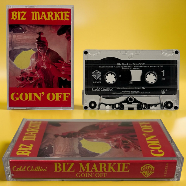 •BIZ MARKIE - GOIN’ OFF• ~1988 OG PRESSING~ (CASSETTE TAPE)