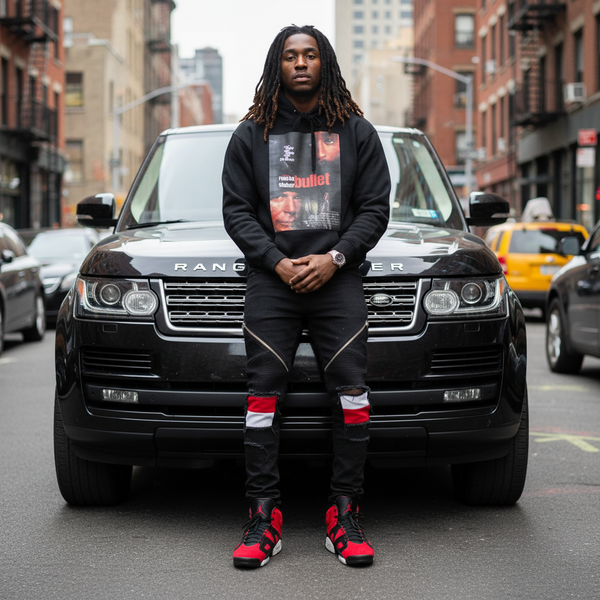 *BULLET - Motion Picture* ~thick pullover hoodie~ (XL)