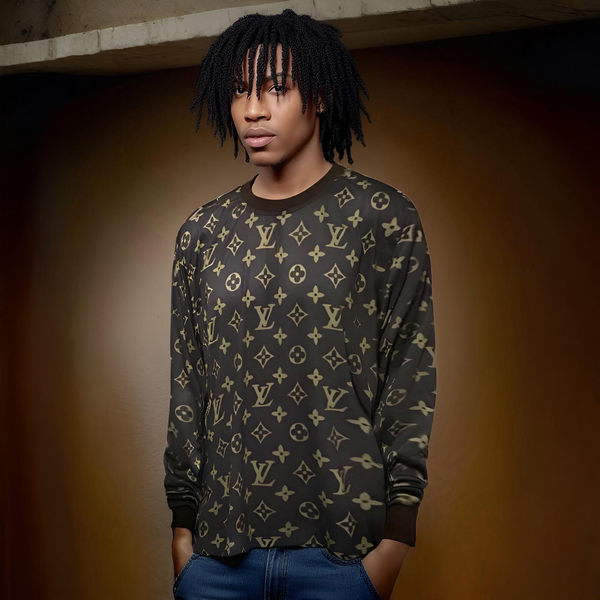 ^LUXURY^ ~ALL OVER PRINT~ LONG SLEEVE TEES