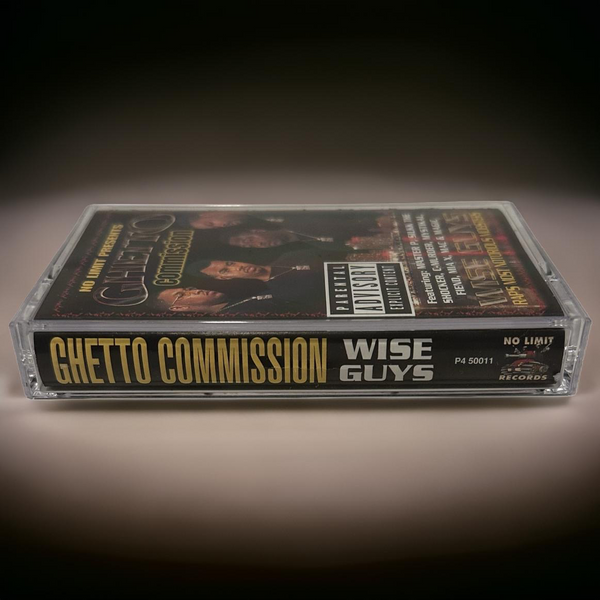 •GHETTO COMMISSION ~ WISE GUYS• ~1998 OG PRESSING~ (NO LIMIT) (CASSETTE TAPE)