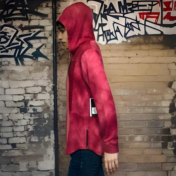^CAMP CLOTHING CO.^ *SAVAGE* 3D PRINT ACID WASH PULLOVER HOODIES