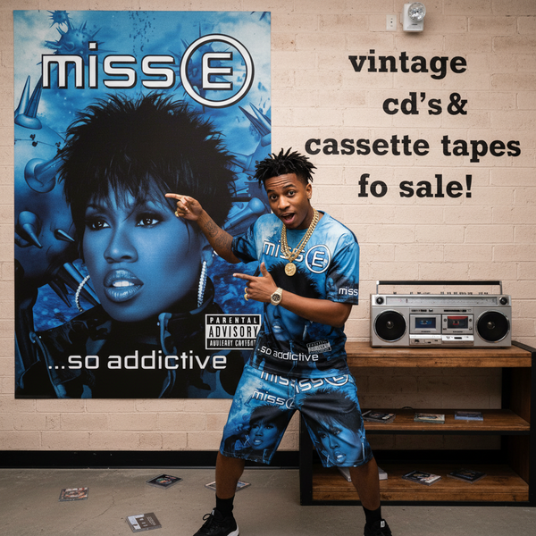 •MISSY ELLIOTT ~ MISS E…SO ADDICTIVE• ~2001 OG PRESSING~ (CASSETTE TAPE)