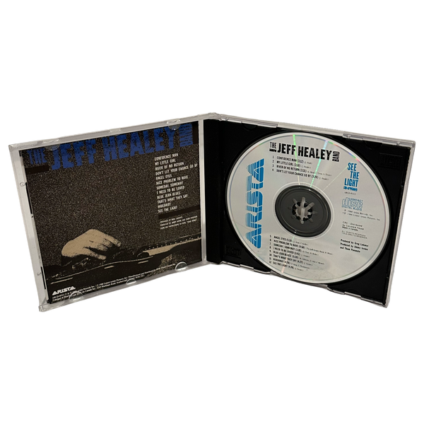 •THE JEFF HEALEY BAND - SEE THE LIGHT• ~1988 OG CANADIAN PRESSINGS~ (CD & CASSETTE TAPE)