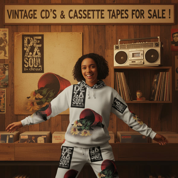 •DE LA SOUL - DE LA SOUL IS DEAD• ~1991 OG PRESSING~ (SEALED FRANCE 🇫🇷 RELEASE) (CASSETTE TAPE) (1)