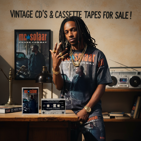 •MC SOLAAR ~ PROSE COMBAT• ~1994 OG PRESSING~ (CASSETTE TAPE) (1)