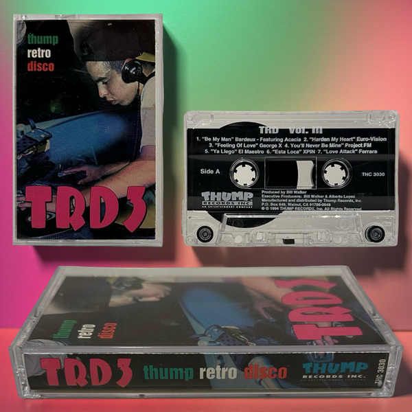 •TRD3 - THUMP RETRO DISCO VOL III• ~1994 OG PRESSING~ (CASSETTE TAPE)