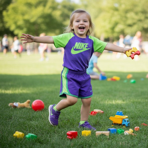 *NIKE SHORTS* ~girls activewear shorts~ (KIDS SIZE 4)