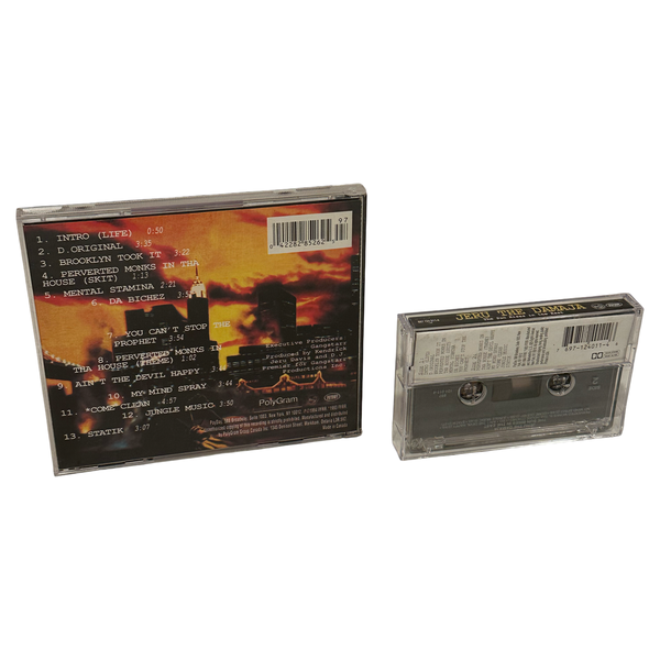 •JERU THE DAMAJA - THE SUN RISES IN THE EAST• ~1994 OG PRESSINGS~ (CD & CASSETTE TAPE)