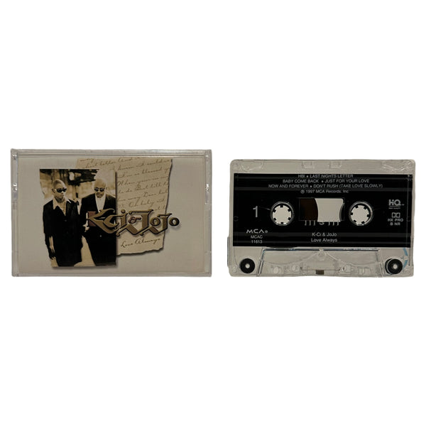 •K-CI & JOJO - LOVE ALWAYS• ~1997 OG PRESSINGS~ (CD & CASSETTE TAPE)
