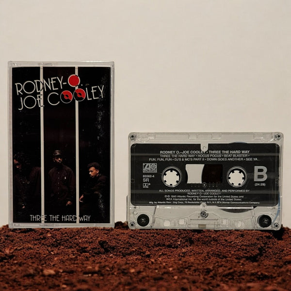 •RODNEY-O - JOE COOLEY - THREE THE HARD WAY• ~1990 OG PRESSING~ (CASSETTE TAPE)
