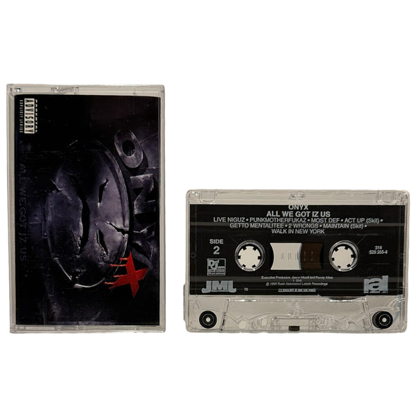 •ONYX - ALL WE GOT IZ US• ~1995 OG PRESSINGS~ (CD & CASSETTE TAPE)