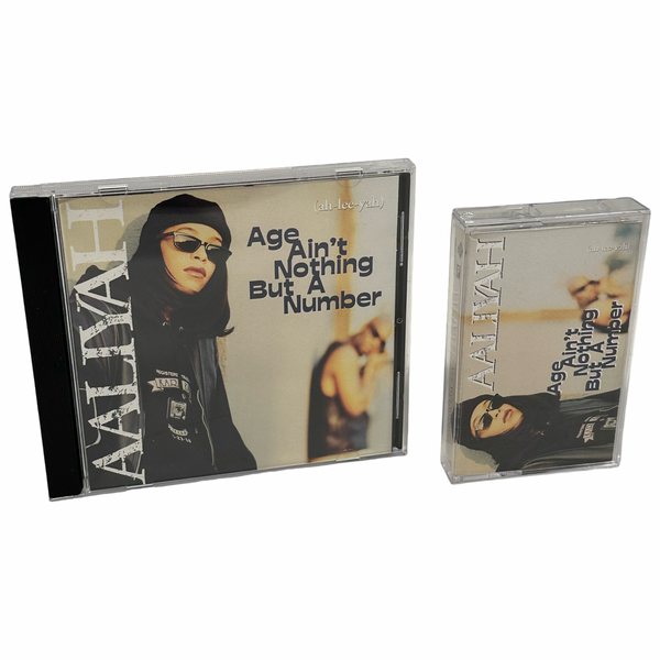 •AALIYAH - AGE AIN’T NOTHING BUT A NUMBER• ~1994 OG PRESSINGS~ (CD & CASSETTE TAPE)